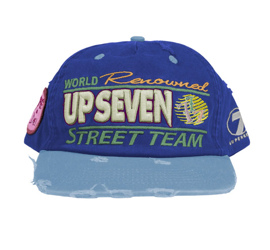 “Up7” Blue Strip Intl Street Team Hat
