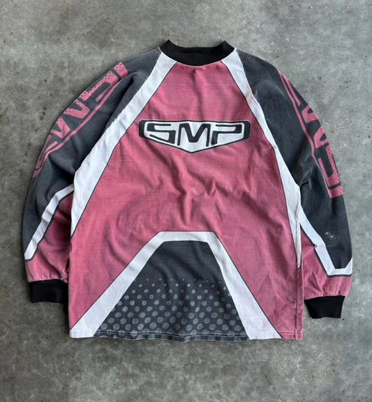 Vintage SMP International Faded Racing Long Sleeve Jersey