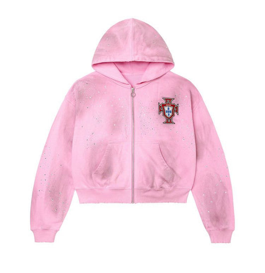“VALE” VENUS ZIP UP (Pink)