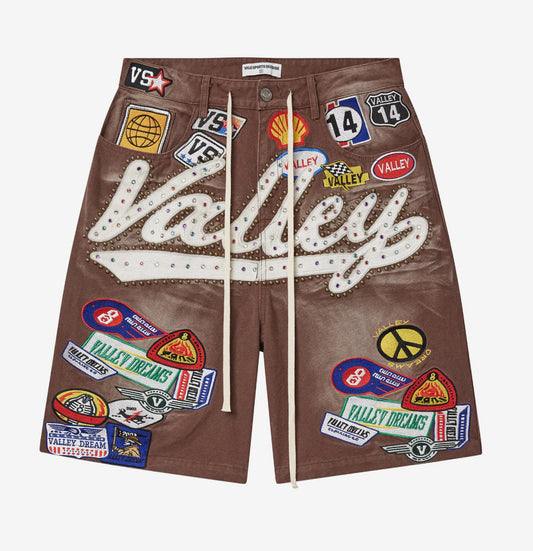 “VALE” BROWN 1980’s JORTS