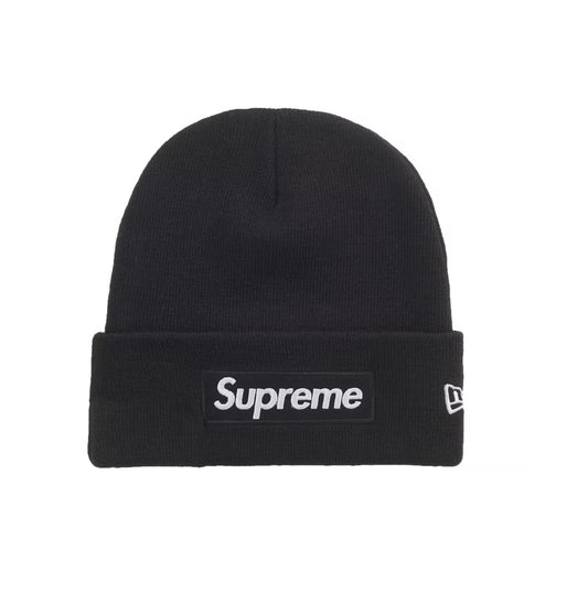 “Supreme” New Era Box Logo Beanie (FW25) / (Black)