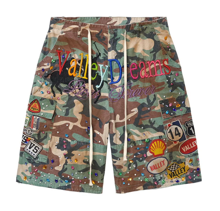 “Vale” DIY CAMO JORTS