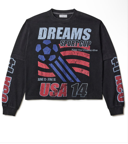 USA14 BLACK LONGSLEEVE