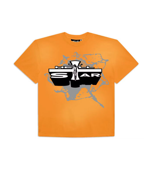 Hellstar Jesus T-Shirt “Orange”