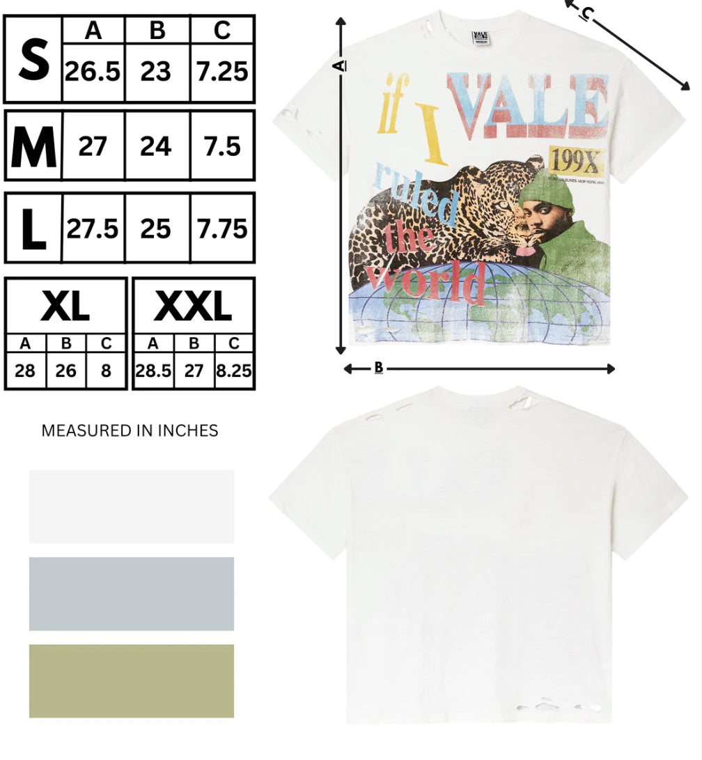 “VALE” DA RULER TEE
