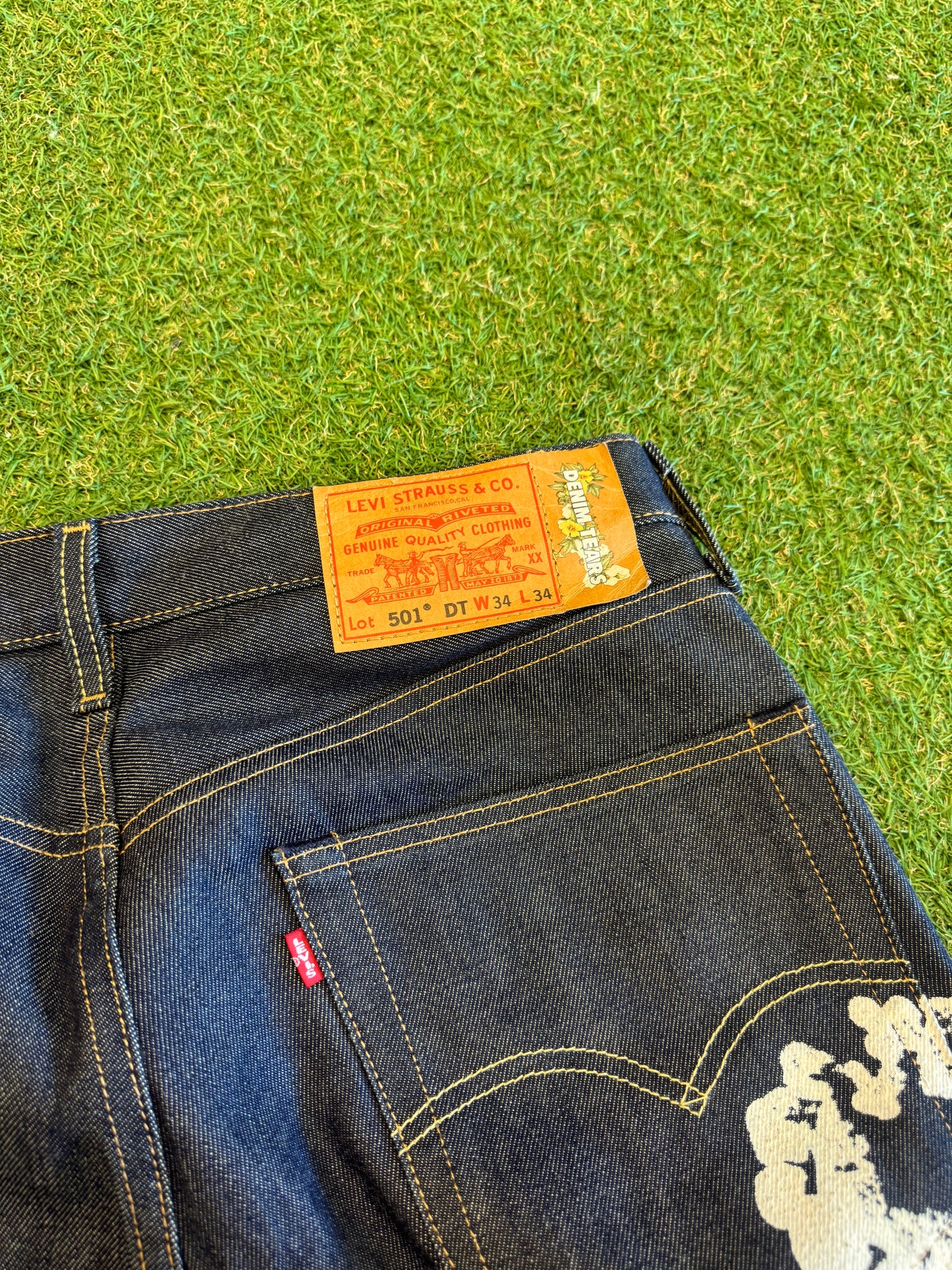 Denim Tears x Levi’s Cotton Wreath Jean (Indigo)