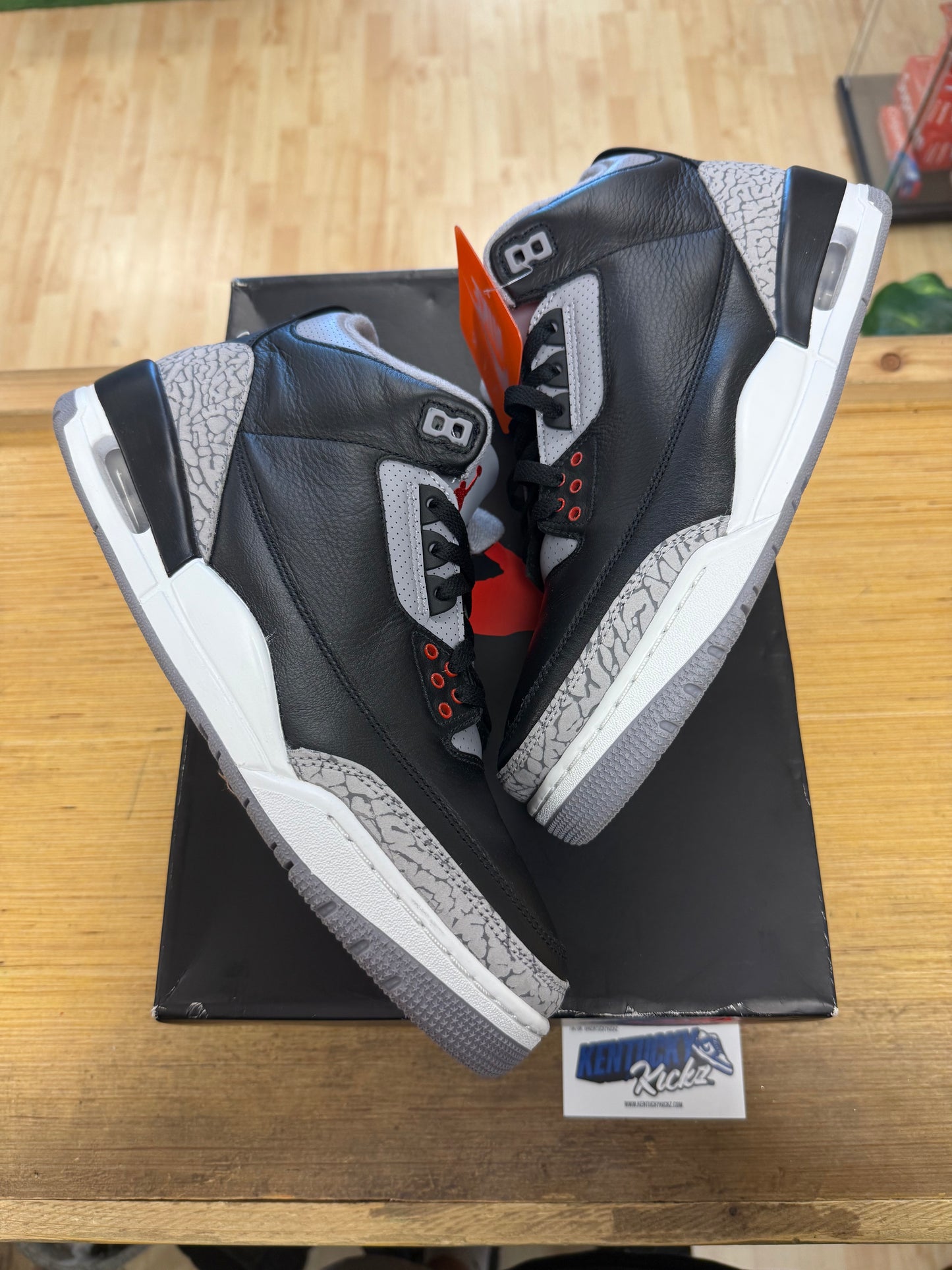 Jordan 3 Retro “Black Cement” 2024 (Sz 12)