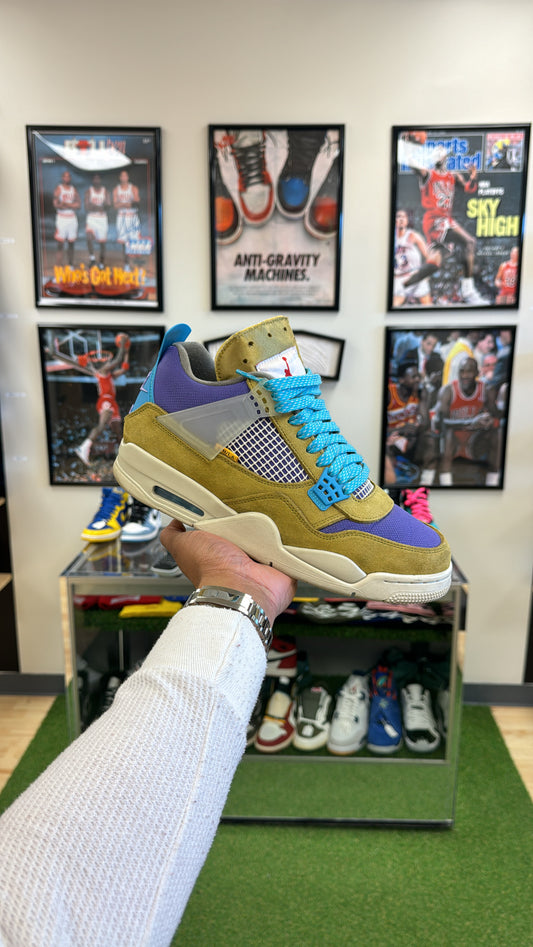 Jordan 4 Retro SP “30th Anniversary Union Desert Moss” (Sz 10)