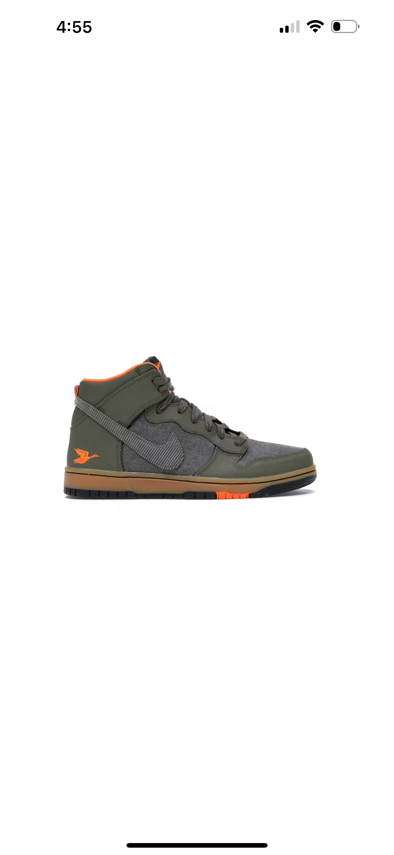 Dunk High CMFT “Club Olive”