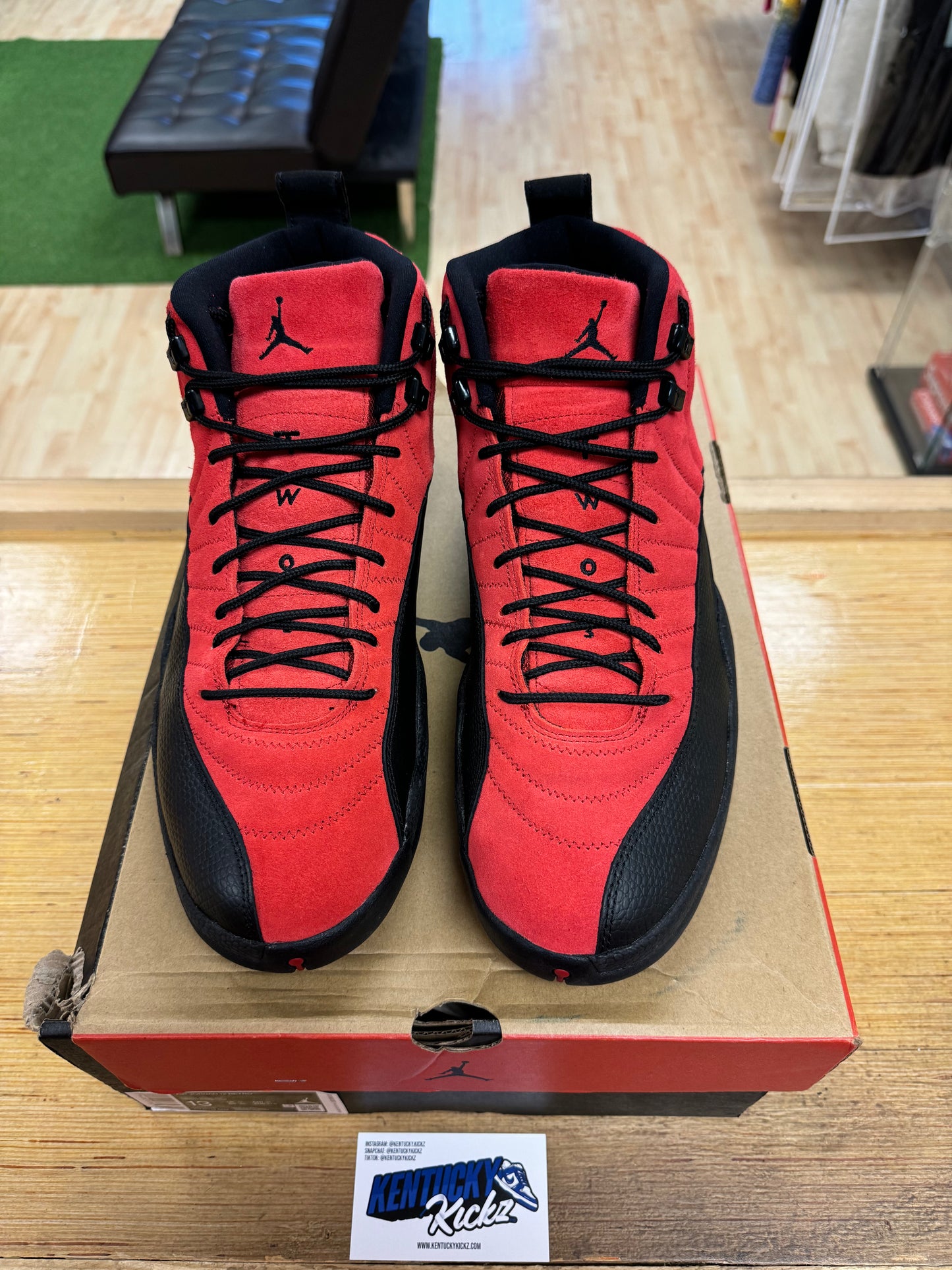 Jordan 12 Retro “Reverse Flu Game” (Sz 13)