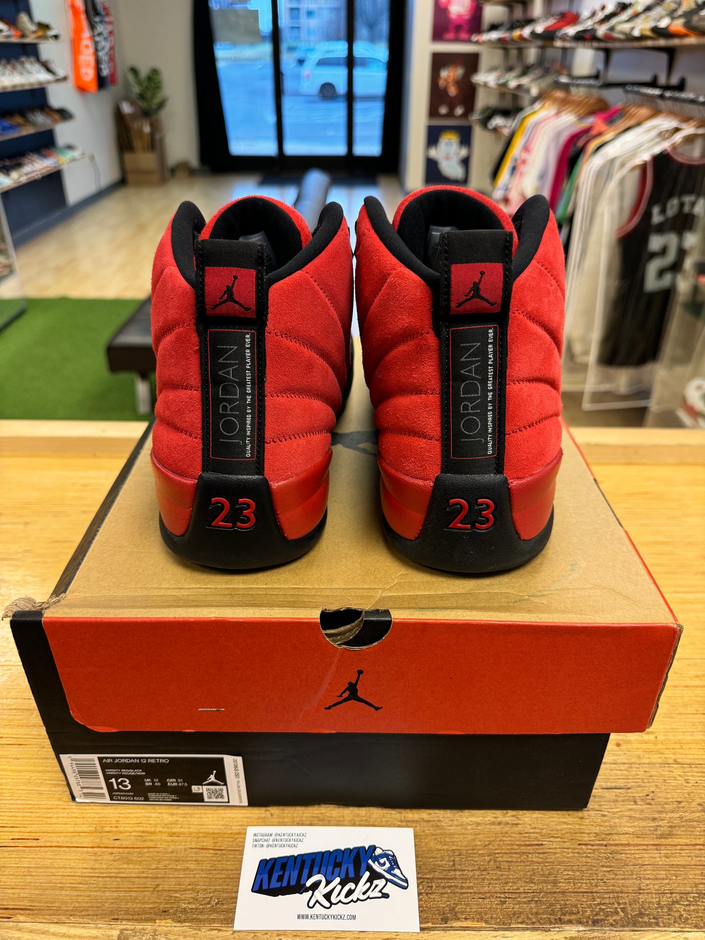 Jordan 12 Retro “Reverse Flu Game” (Sz 13)