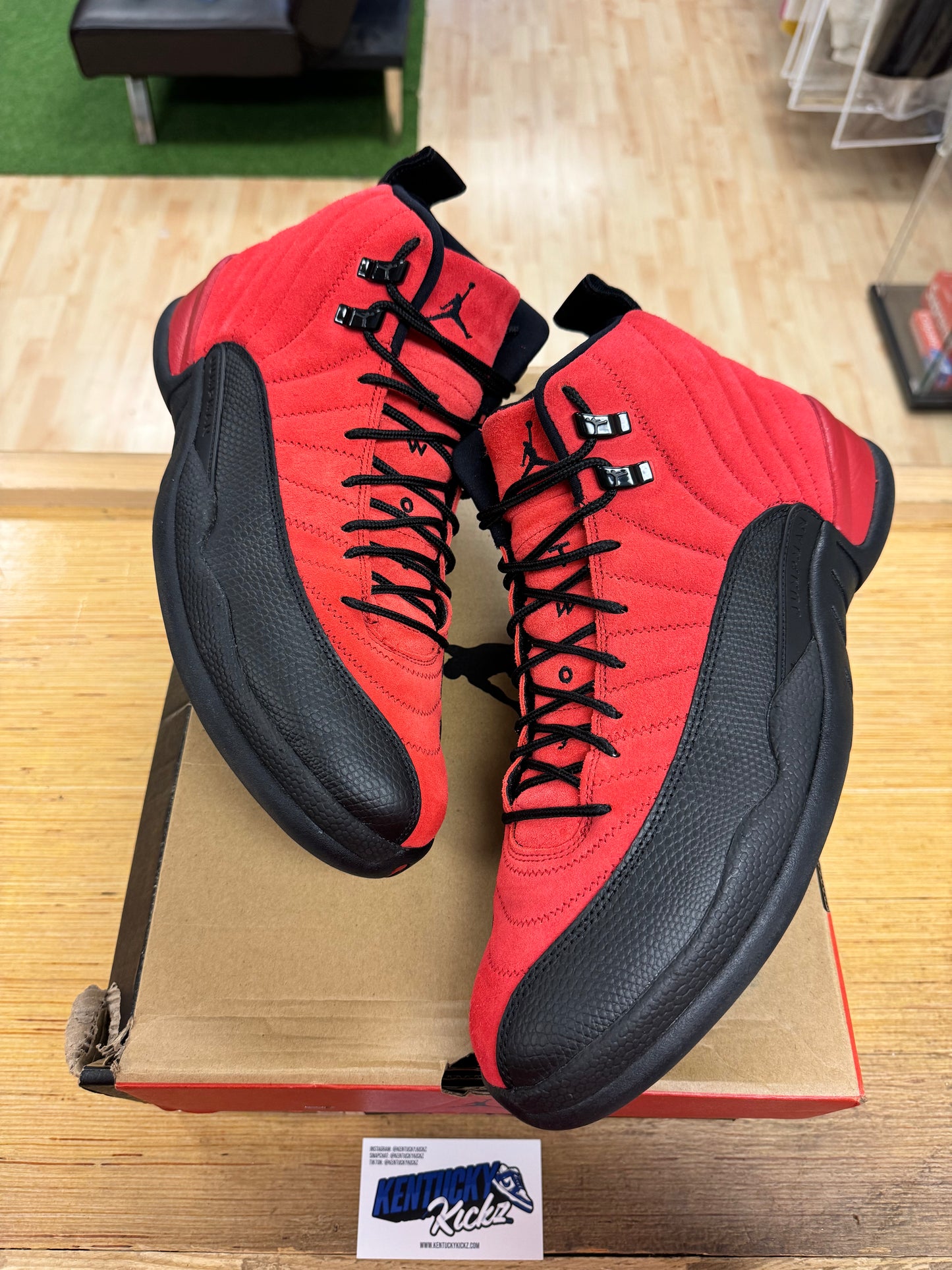 Jordan 12 Retro “Reverse Flu Game” (Sz 13)