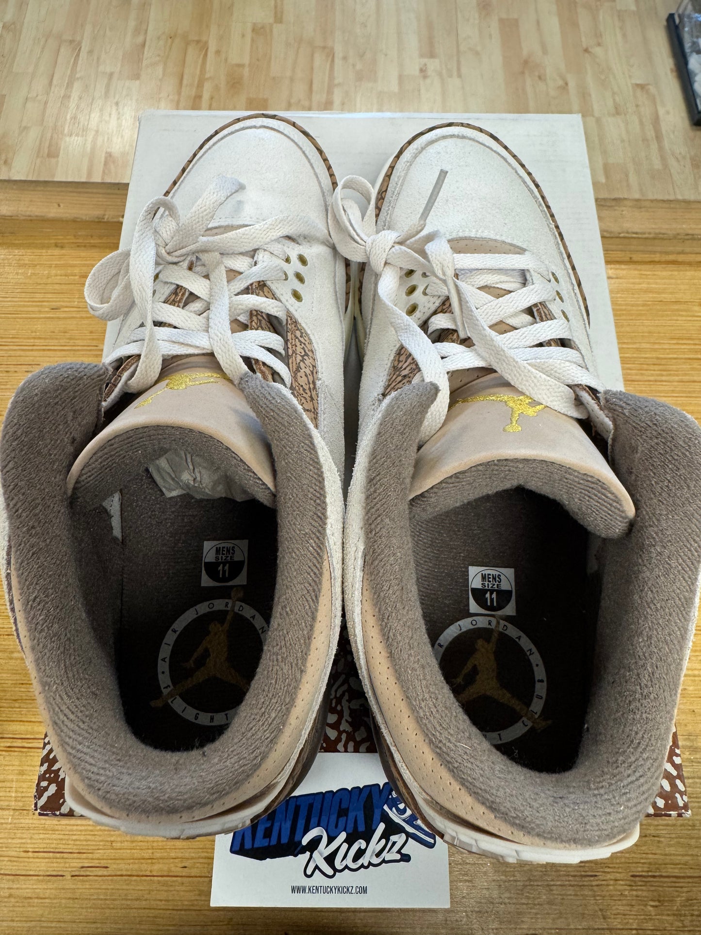 Jordan 3 Retro “Palomino” (Sz 11)