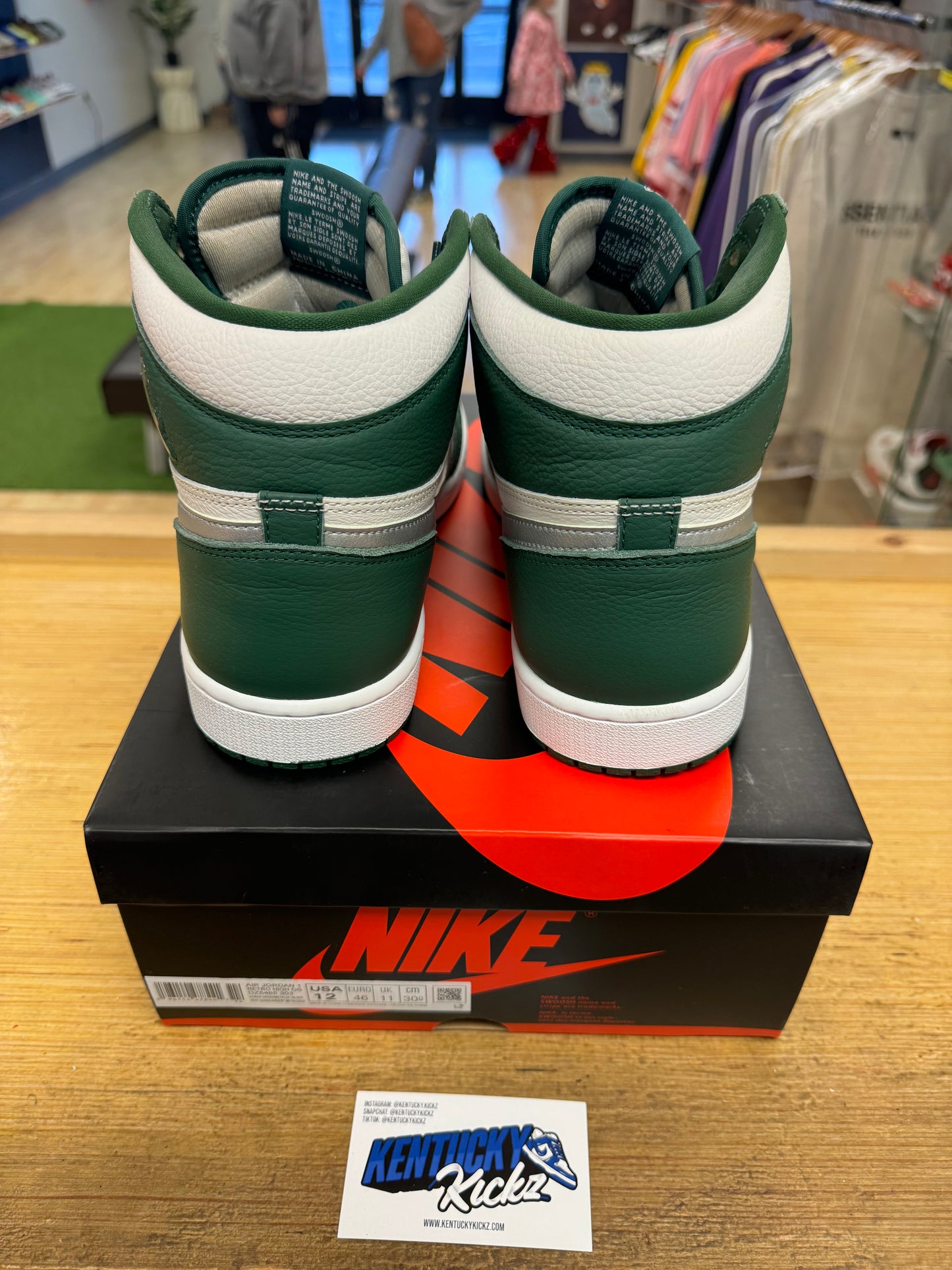 Jordan 1 Retro “Gorge Green” (Sz 12)