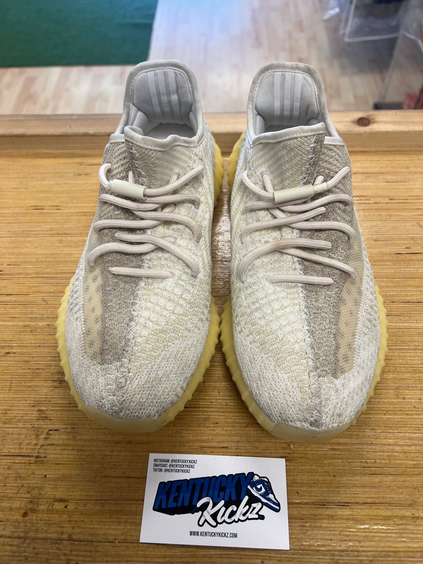 Yeezy Boost 350 V2 “Natural” (Sz 8.5) (USED/NO BOX)