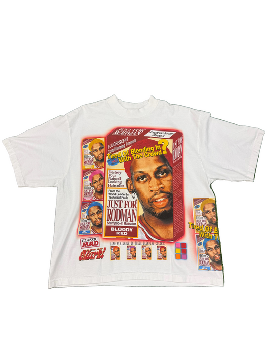“ByMarki” Red Dennis Rodman HairDye tee